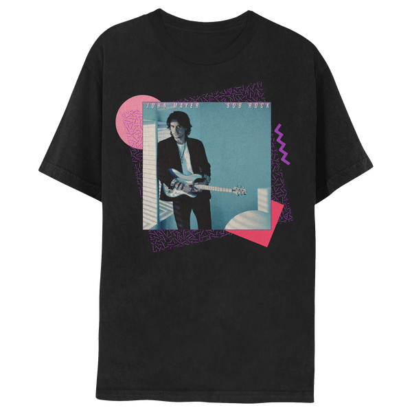 John Mayer - John Mayer Album Cover Black Tee – John Mayer AUS