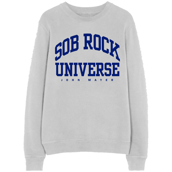 Sob Rock Universe Heather Grey Crewneck